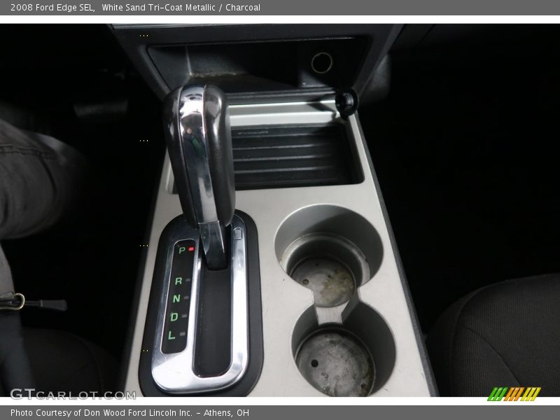White Sand Tri-Coat Metallic / Charcoal 2008 Ford Edge SEL
