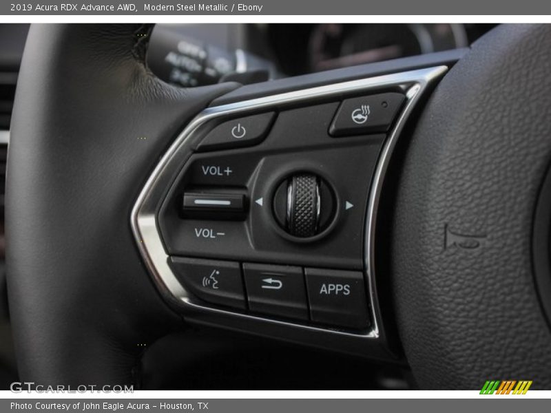 Controls of 2019 RDX Advance AWD