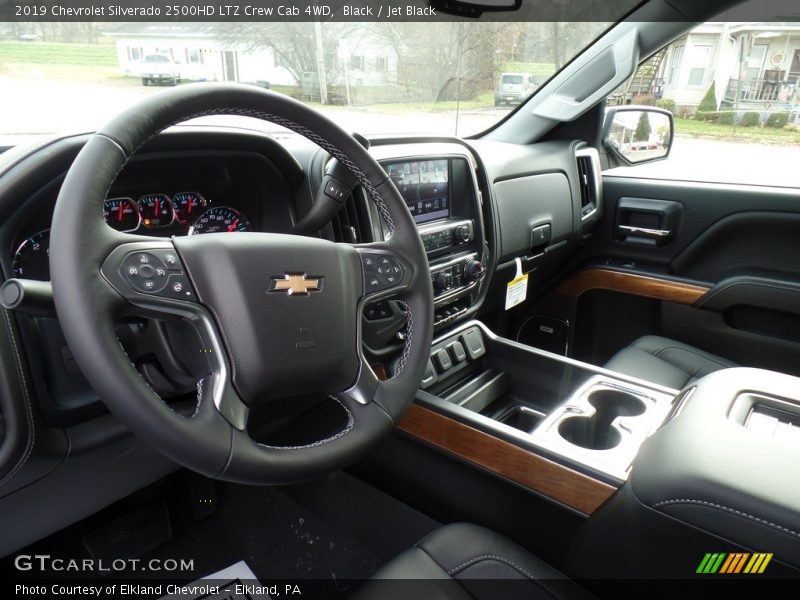 Black / Jet Black 2019 Chevrolet Silverado 2500HD LTZ Crew Cab 4WD