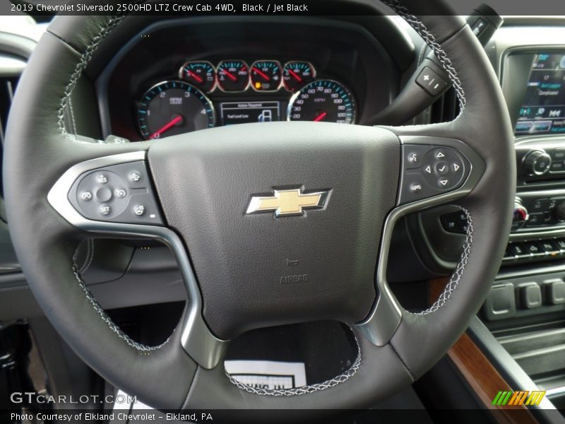 Black / Jet Black 2019 Chevrolet Silverado 2500HD LTZ Crew Cab 4WD