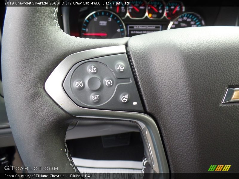 Black / Jet Black 2019 Chevrolet Silverado 2500HD LTZ Crew Cab 4WD