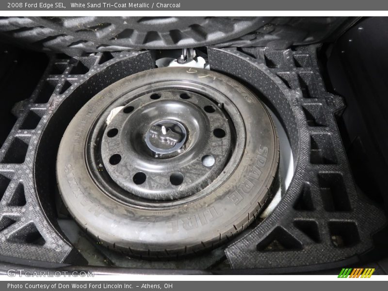 White Sand Tri-Coat Metallic / Charcoal 2008 Ford Edge SEL