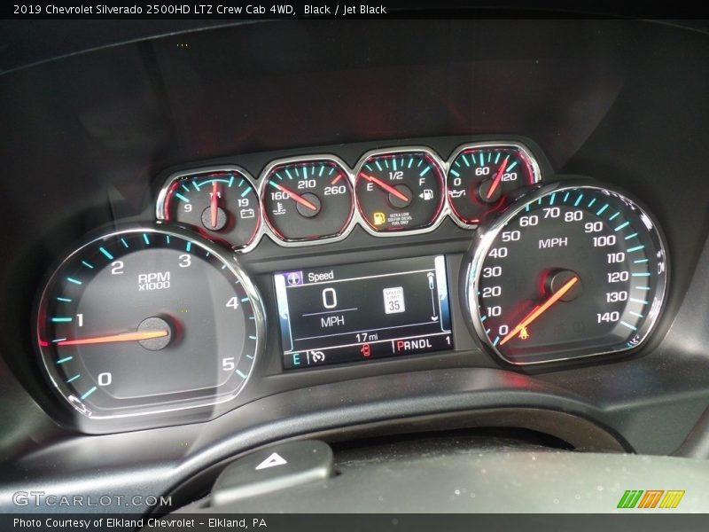 Black / Jet Black 2019 Chevrolet Silverado 2500HD LTZ Crew Cab 4WD