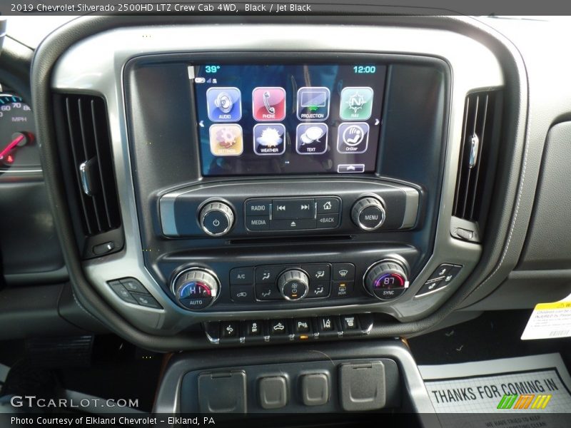 Black / Jet Black 2019 Chevrolet Silverado 2500HD LTZ Crew Cab 4WD