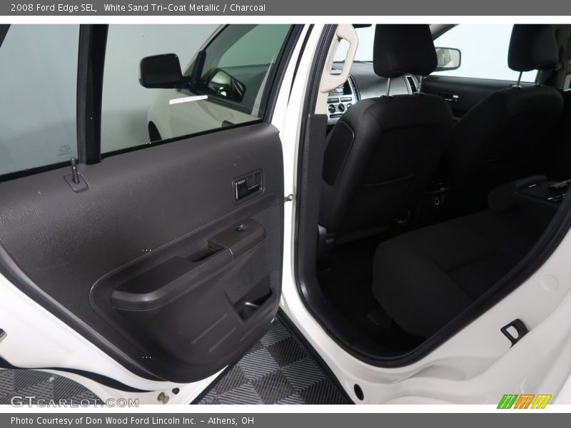 White Sand Tri-Coat Metallic / Charcoal 2008 Ford Edge SEL