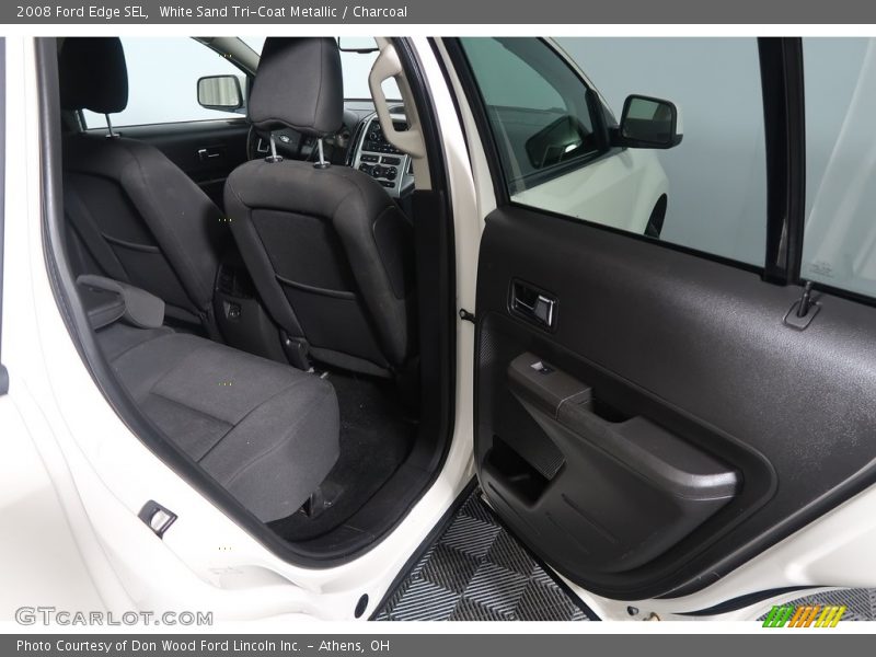 White Sand Tri-Coat Metallic / Charcoal 2008 Ford Edge SEL