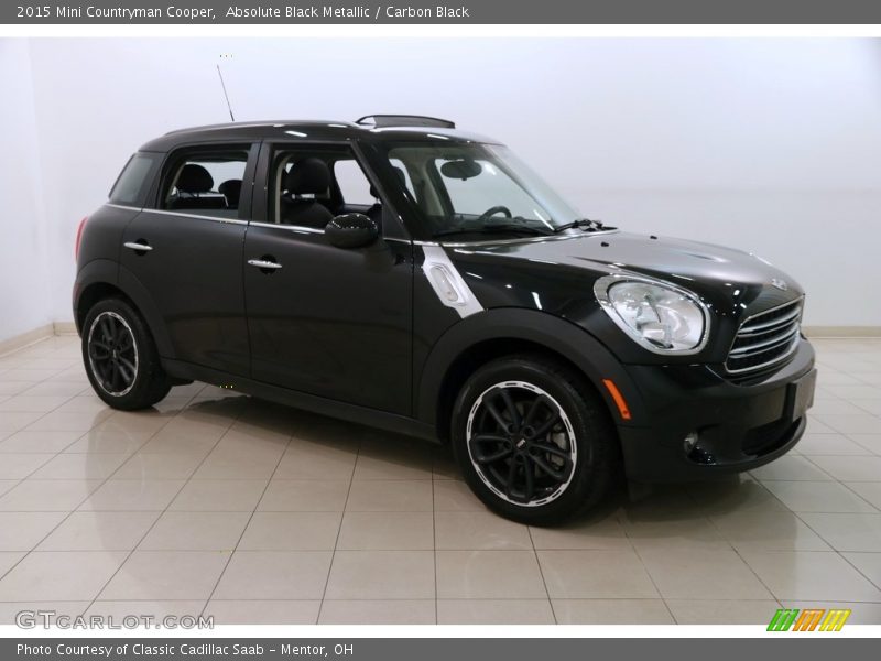 Absolute Black Metallic / Carbon Black 2015 Mini Countryman Cooper