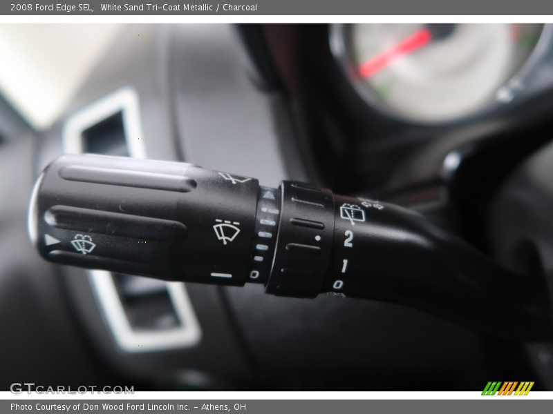 White Sand Tri-Coat Metallic / Charcoal 2008 Ford Edge SEL
