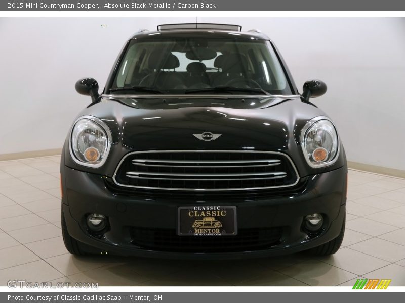 Absolute Black Metallic / Carbon Black 2015 Mini Countryman Cooper