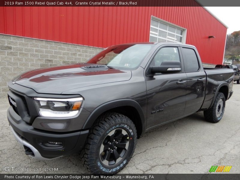 Front 3/4 View of 2019 1500 Rebel Quad Cab 4x4