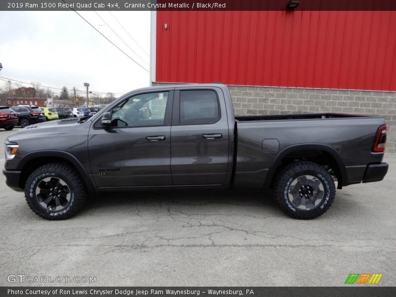  2019 1500 Rebel Quad Cab 4x4 Granite Crystal Metallic