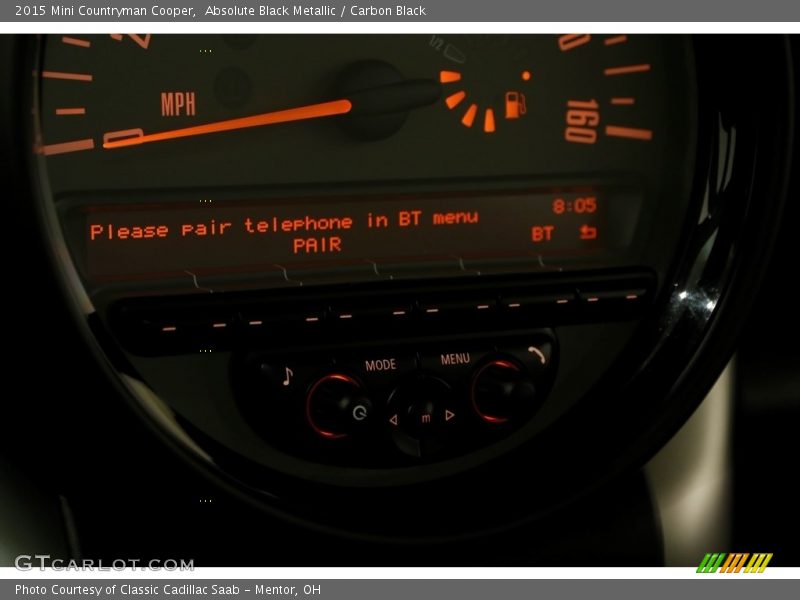 Absolute Black Metallic / Carbon Black 2015 Mini Countryman Cooper
