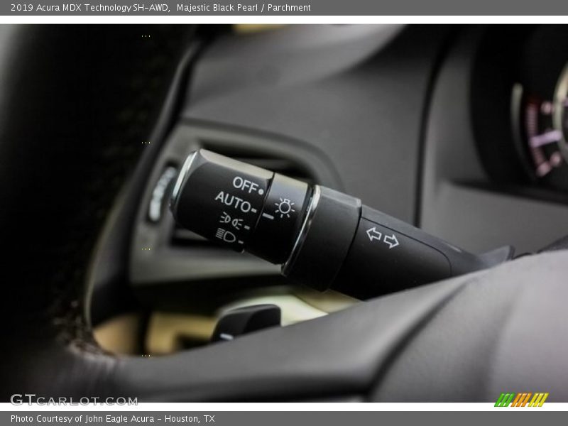 Majestic Black Pearl / Parchment 2019 Acura MDX Technology SH-AWD