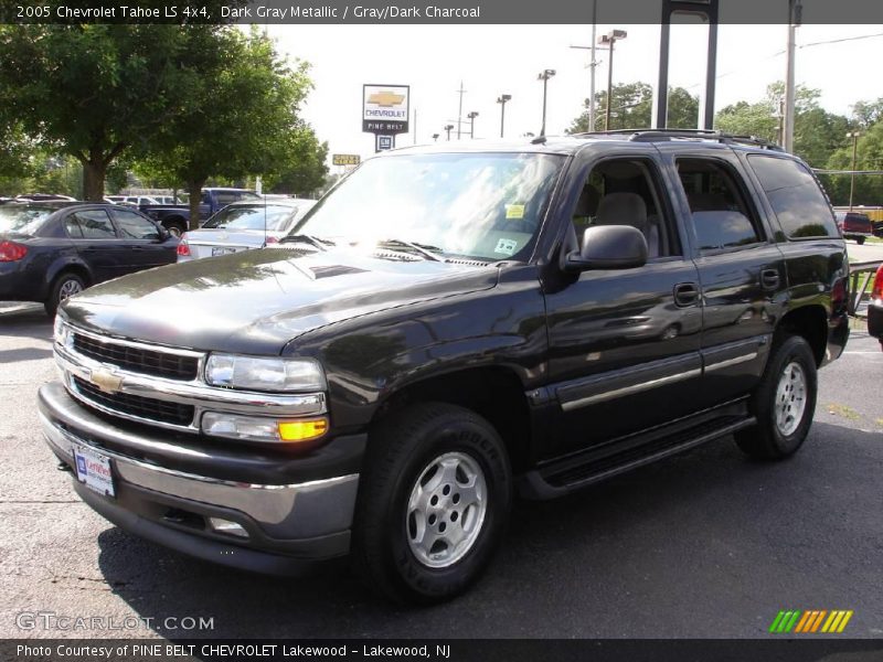 Dark Gray Metallic / Gray/Dark Charcoal 2005 Chevrolet Tahoe LS 4x4