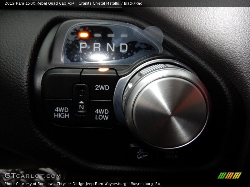  2019 1500 Rebel Quad Cab 4x4 8 Speed Automatic Shifter