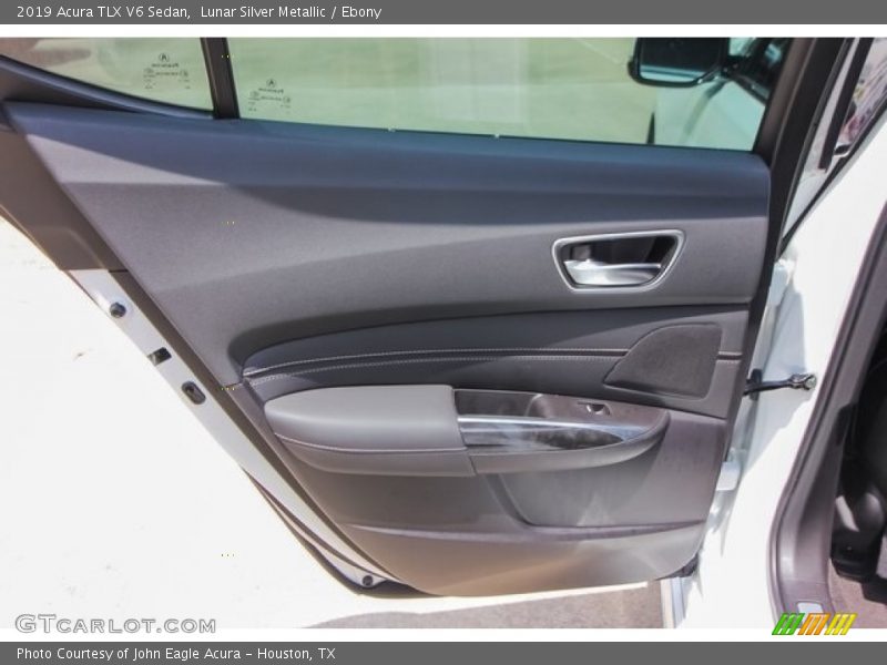 Lunar Silver Metallic / Ebony 2019 Acura TLX V6 Sedan