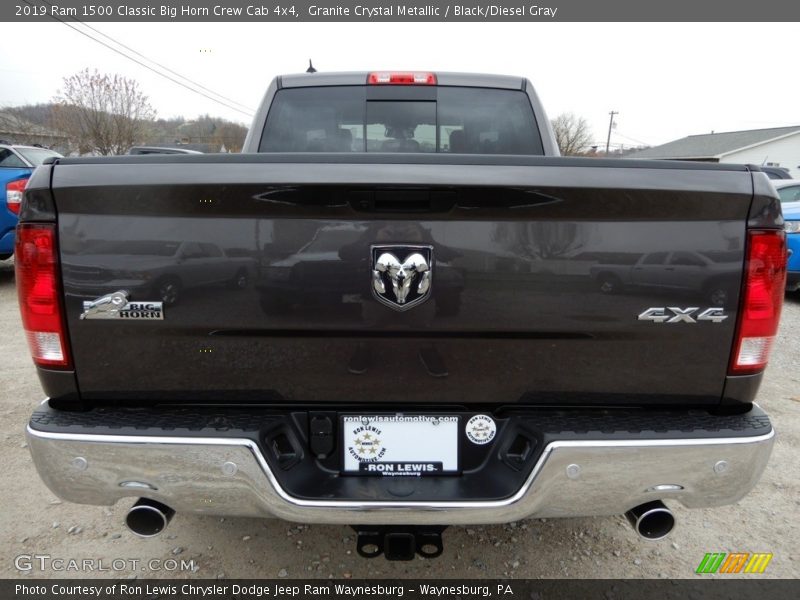 Granite Crystal Metallic / Black/Diesel Gray 2019 Ram 1500 Classic Big Horn Crew Cab 4x4