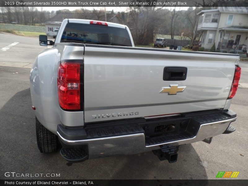 Silver Ice Metallic / Dark Ash/Jet Black 2019 Chevrolet Silverado 3500HD Work Truck Crew Cab 4x4