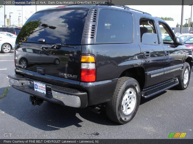 Dark Gray Metallic / Gray/Dark Charcoal 2005 Chevrolet Tahoe LS 4x4