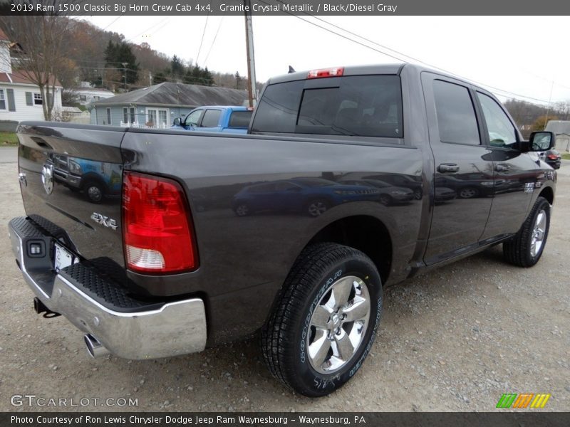Granite Crystal Metallic / Black/Diesel Gray 2019 Ram 1500 Classic Big Horn Crew Cab 4x4
