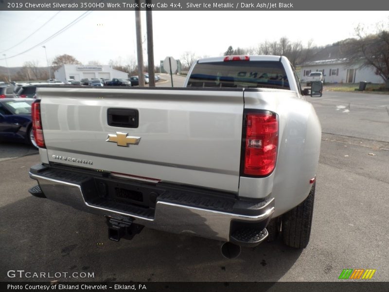 Silver Ice Metallic / Dark Ash/Jet Black 2019 Chevrolet Silverado 3500HD Work Truck Crew Cab 4x4