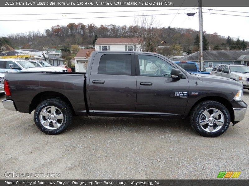 Granite Crystal Metallic / Black/Diesel Gray 2019 Ram 1500 Classic Big Horn Crew Cab 4x4