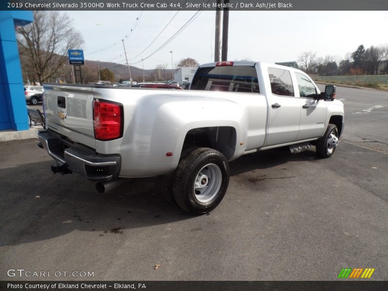 Silver Ice Metallic / Dark Ash/Jet Black 2019 Chevrolet Silverado 3500HD Work Truck Crew Cab 4x4