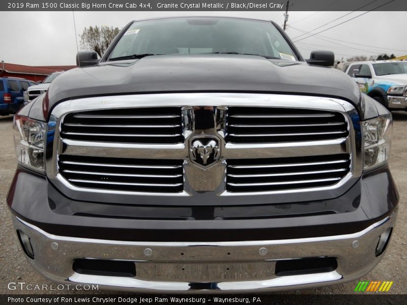 Granite Crystal Metallic / Black/Diesel Gray 2019 Ram 1500 Classic Big Horn Crew Cab 4x4