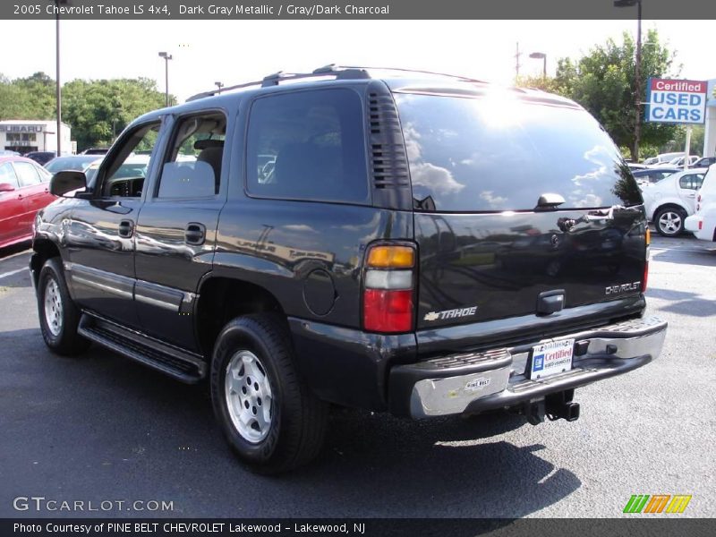 Dark Gray Metallic / Gray/Dark Charcoal 2005 Chevrolet Tahoe LS 4x4