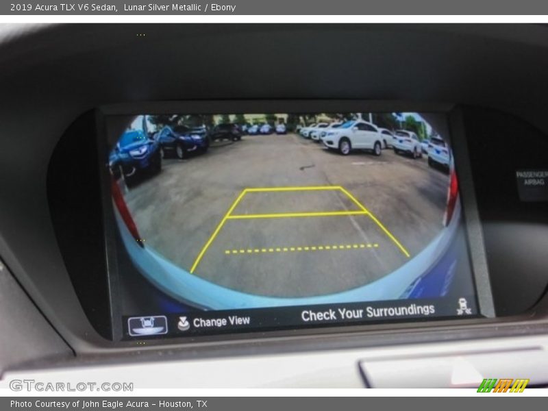 Lunar Silver Metallic / Ebony 2019 Acura TLX V6 Sedan