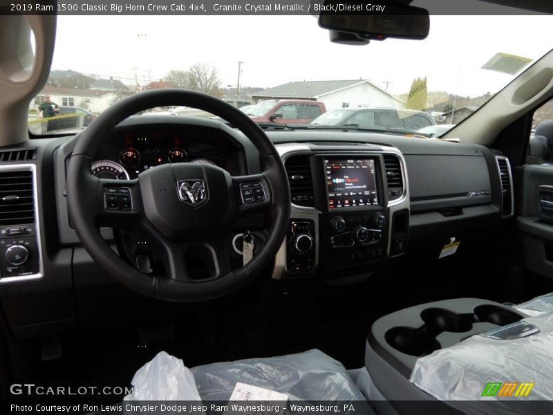Granite Crystal Metallic / Black/Diesel Gray 2019 Ram 1500 Classic Big Horn Crew Cab 4x4