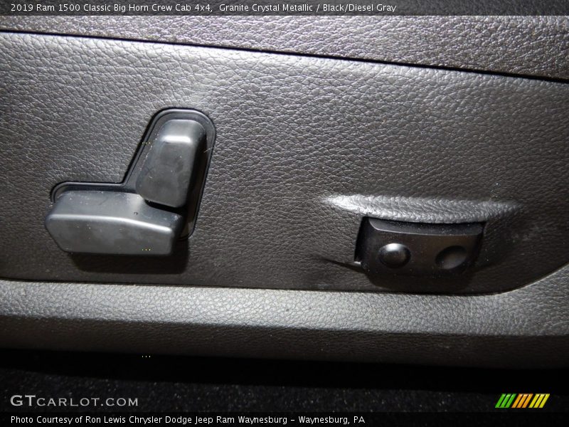 Granite Crystal Metallic / Black/Diesel Gray 2019 Ram 1500 Classic Big Horn Crew Cab 4x4