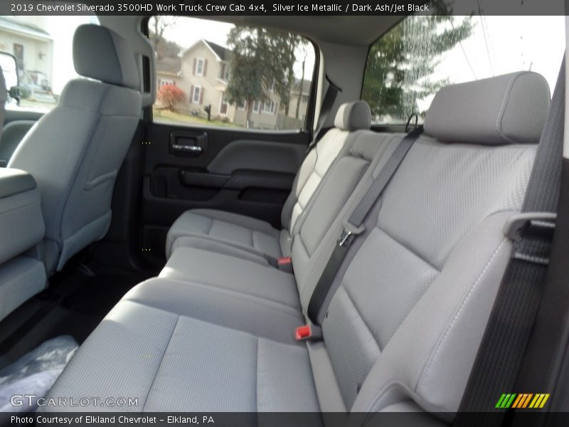 Silver Ice Metallic / Dark Ash/Jet Black 2019 Chevrolet Silverado 3500HD Work Truck Crew Cab 4x4