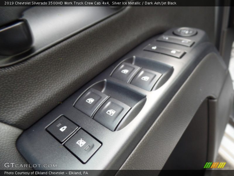 Silver Ice Metallic / Dark Ash/Jet Black 2019 Chevrolet Silverado 3500HD Work Truck Crew Cab 4x4