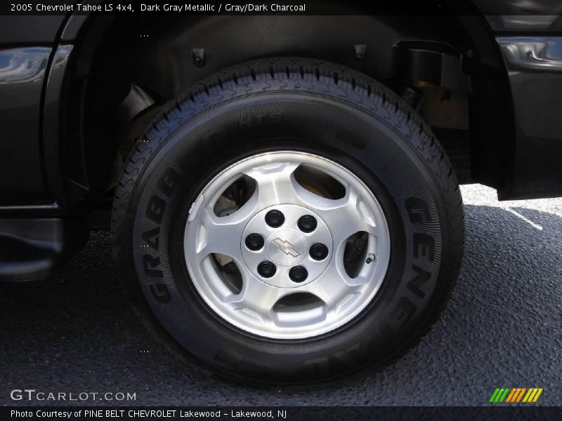 Dark Gray Metallic / Gray/Dark Charcoal 2005 Chevrolet Tahoe LS 4x4