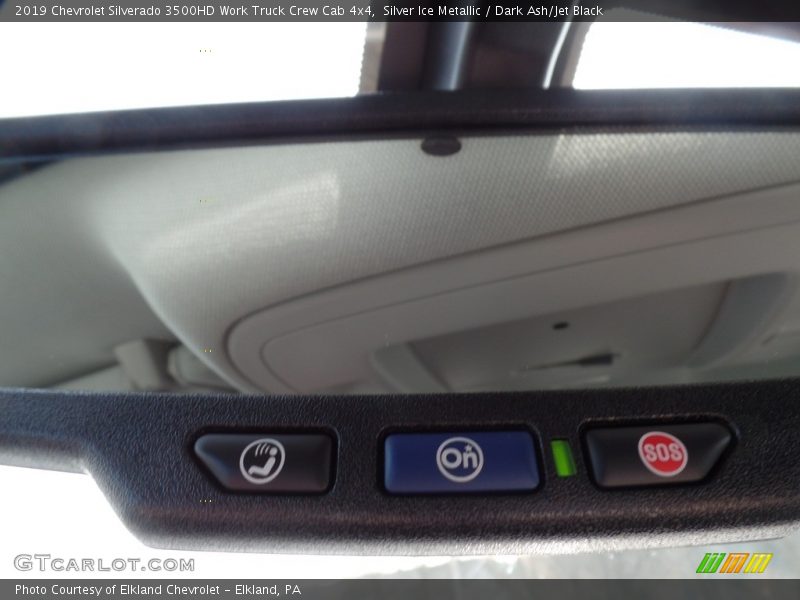 Silver Ice Metallic / Dark Ash/Jet Black 2019 Chevrolet Silverado 3500HD Work Truck Crew Cab 4x4