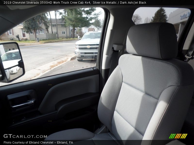 Silver Ice Metallic / Dark Ash/Jet Black 2019 Chevrolet Silverado 3500HD Work Truck Crew Cab 4x4