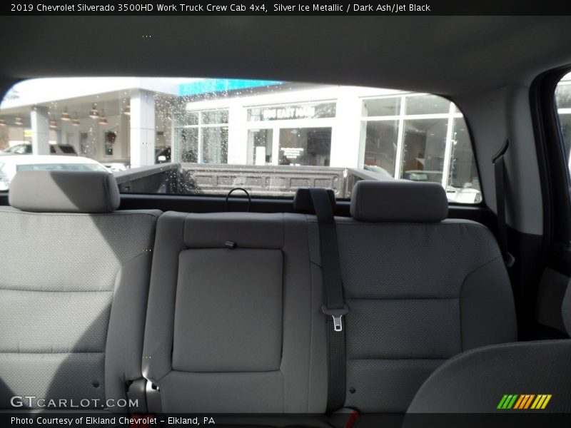 Silver Ice Metallic / Dark Ash/Jet Black 2019 Chevrolet Silverado 3500HD Work Truck Crew Cab 4x4