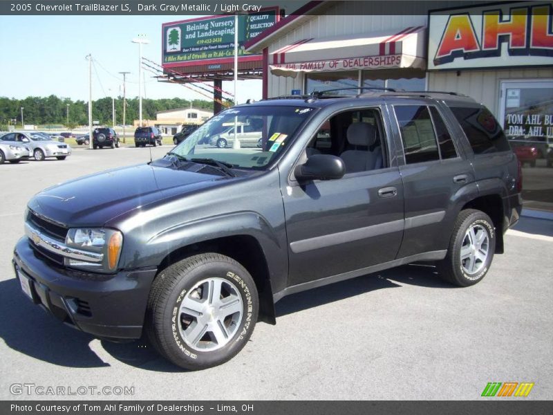 Dark Gray Metallic / Light Gray 2005 Chevrolet TrailBlazer LS