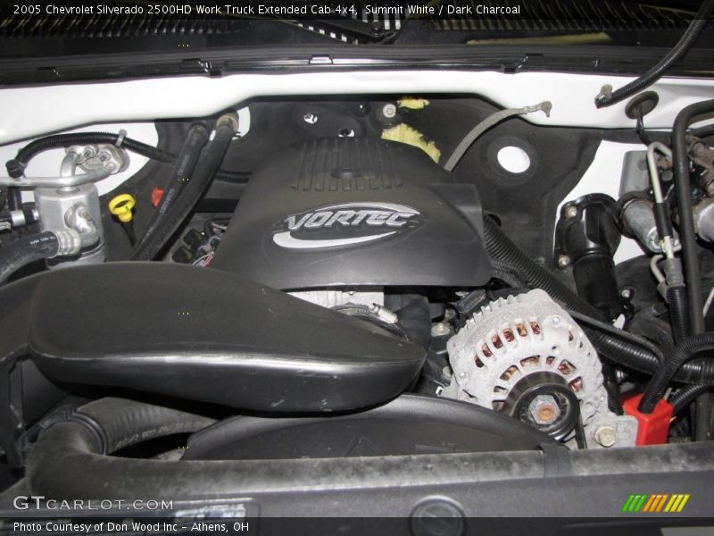 Summit White / Dark Charcoal 2005 Chevrolet Silverado 2500HD Work Truck Extended Cab 4x4