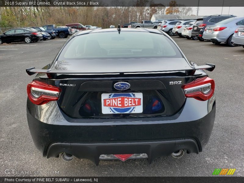 Crystal Black Silica / Black 2018 Subaru BRZ Limited