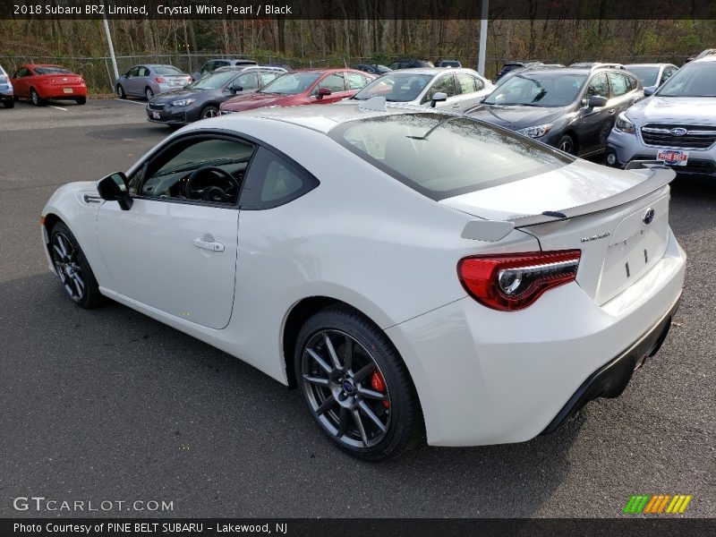 Crystal White Pearl / Black 2018 Subaru BRZ Limited