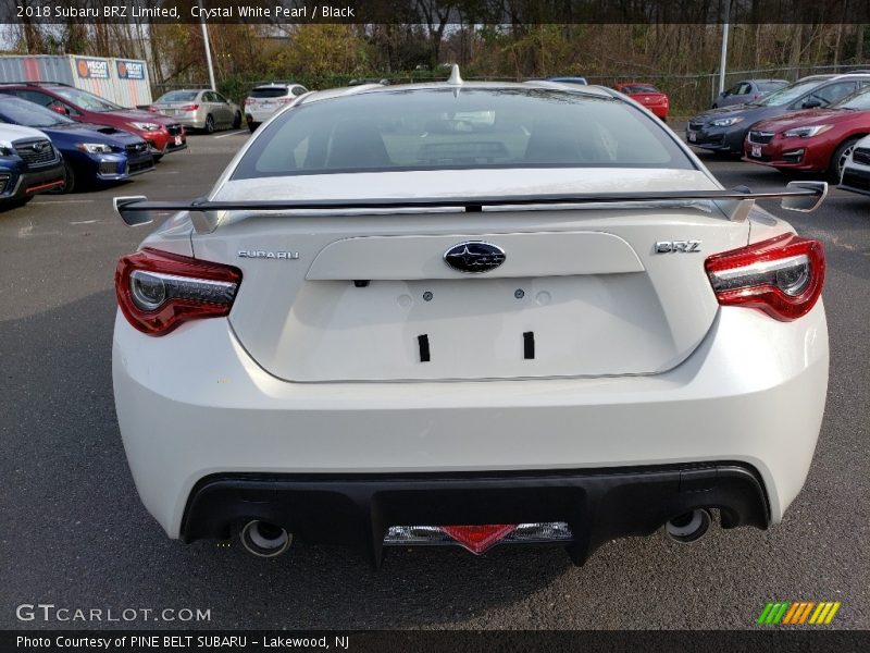 Crystal White Pearl / Black 2018 Subaru BRZ Limited