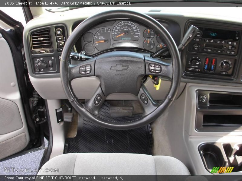 Dark Gray Metallic / Gray/Dark Charcoal 2005 Chevrolet Tahoe LS 4x4