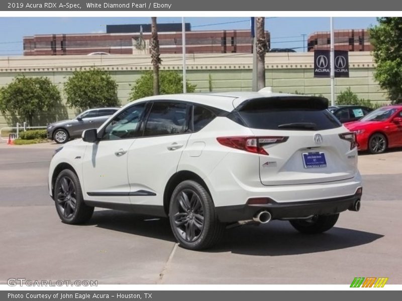 White Diamond Pearl / Ebony 2019 Acura RDX A-Spec