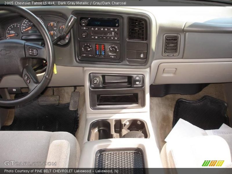 Dark Gray Metallic / Gray/Dark Charcoal 2005 Chevrolet Tahoe LS 4x4