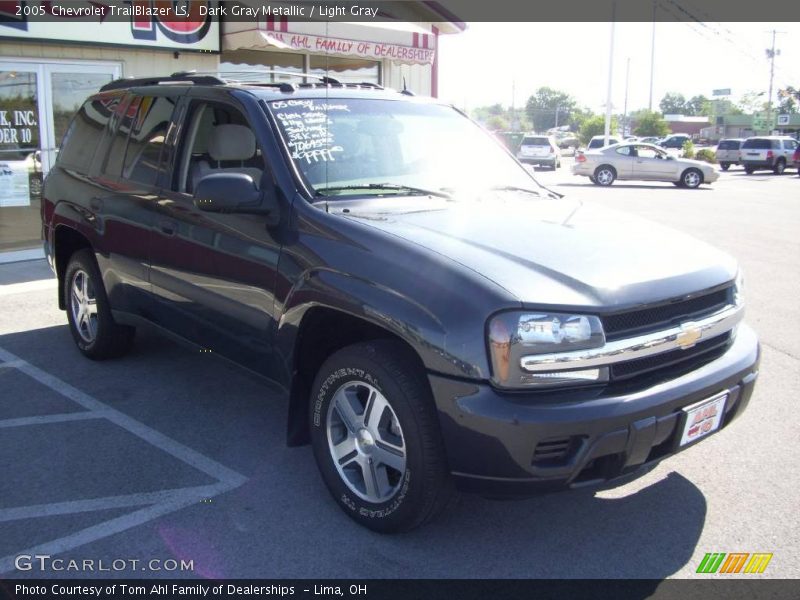 Dark Gray Metallic / Light Gray 2005 Chevrolet TrailBlazer LS
