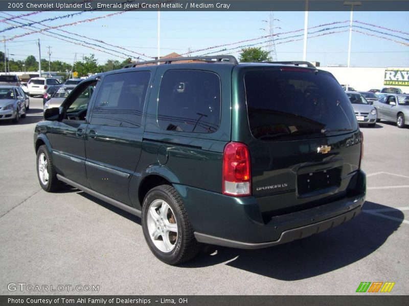 Emerald Jewel Green Metallic / Medium Gray 2005 Chevrolet Uplander LS