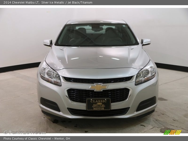 Silver Ice Metallic / Jet Black/Titanium 2014 Chevrolet Malibu LT
