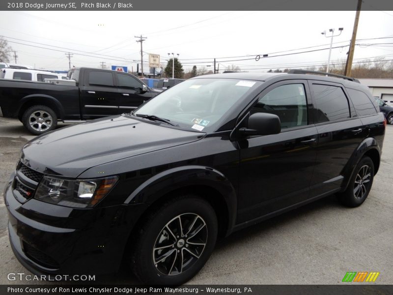 Pitch Black / Black 2018 Dodge Journey SE